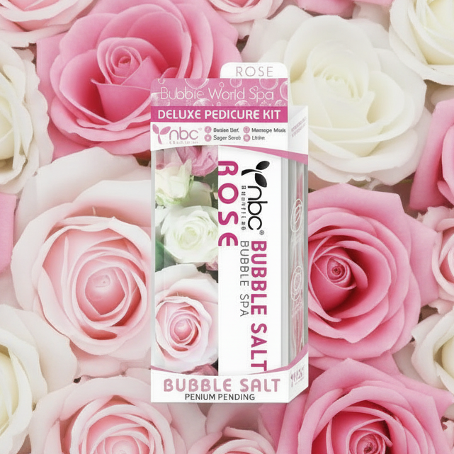 NBC 4-IN-1 BUBBLE WORLD SPA - ROSE