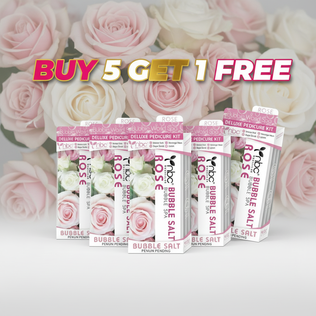 NBC 4-IN-1 BUBBLE WORLD SPA - ROSE