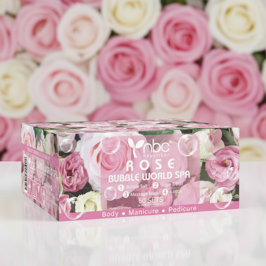 NBC 4-IN-1 BUBBLE WORLD SPA - ROSE