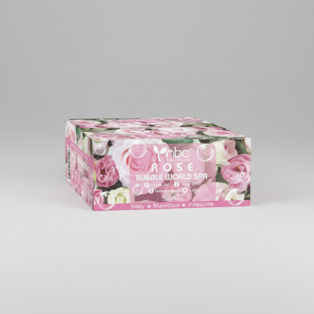 NBC 4-IN-1 BUBBLE WORLD SPA - ROSE