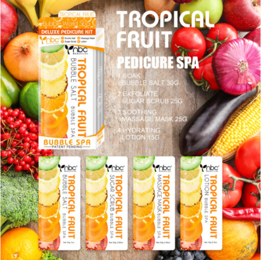 NBC 4-IN-1 BUBBLE WORLD SPA - TROPICAL FRUIT