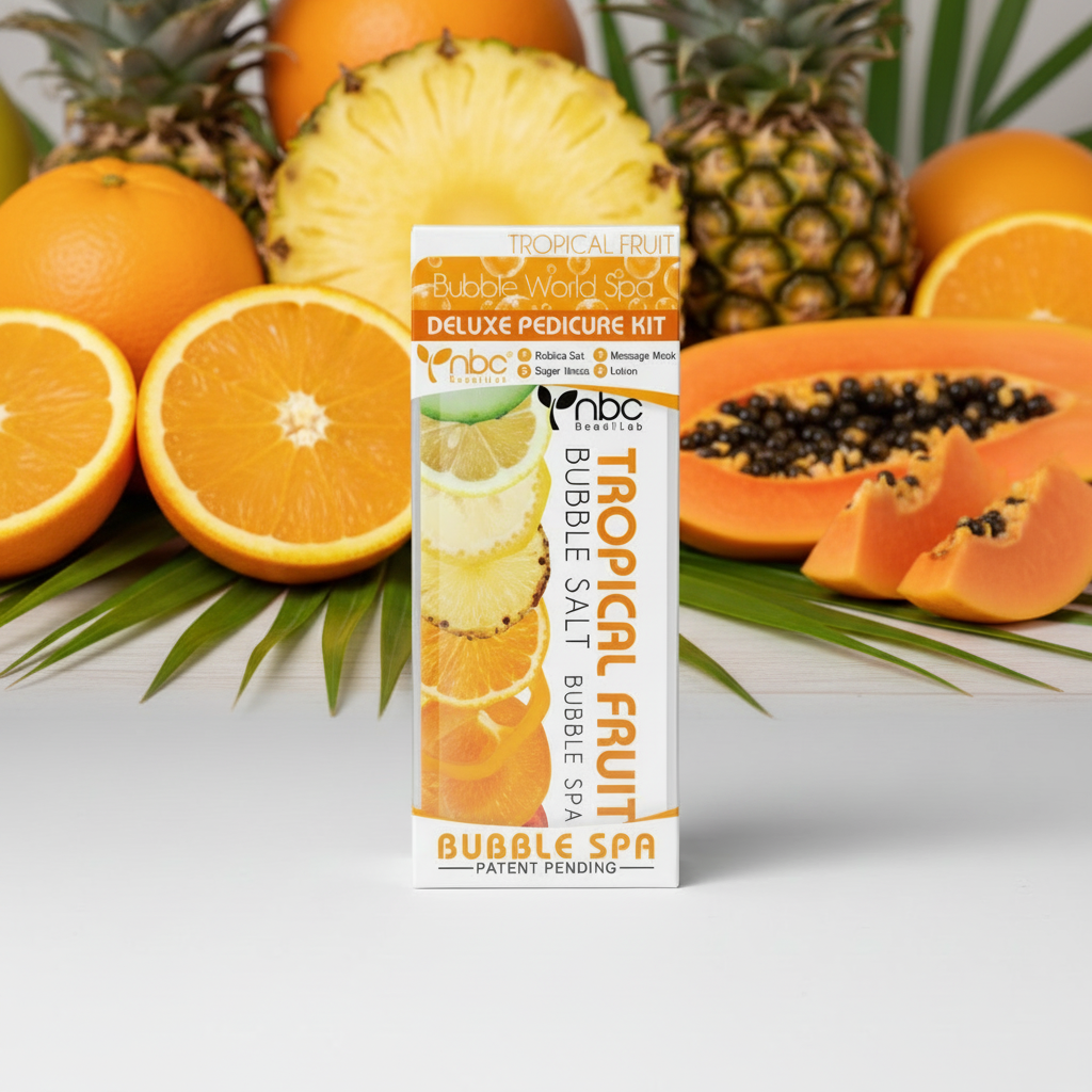 NBC 4-IN-1 BUBBLE WORLD SPA - TROPICAL FRUIT