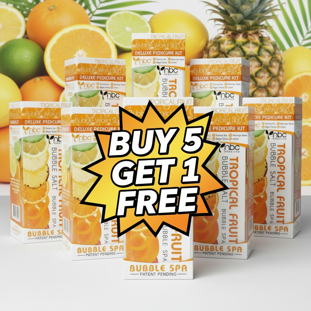 NBC 4-IN-1 BUBBLE WORLD SPA - TROPICAL FRUIT