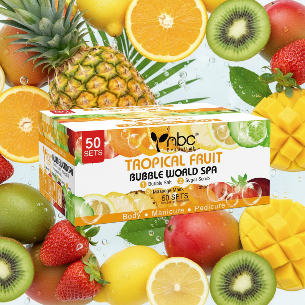 NBC 4-IN-1 BUBBLE WORLD SPA - TROPICAL FRUIT