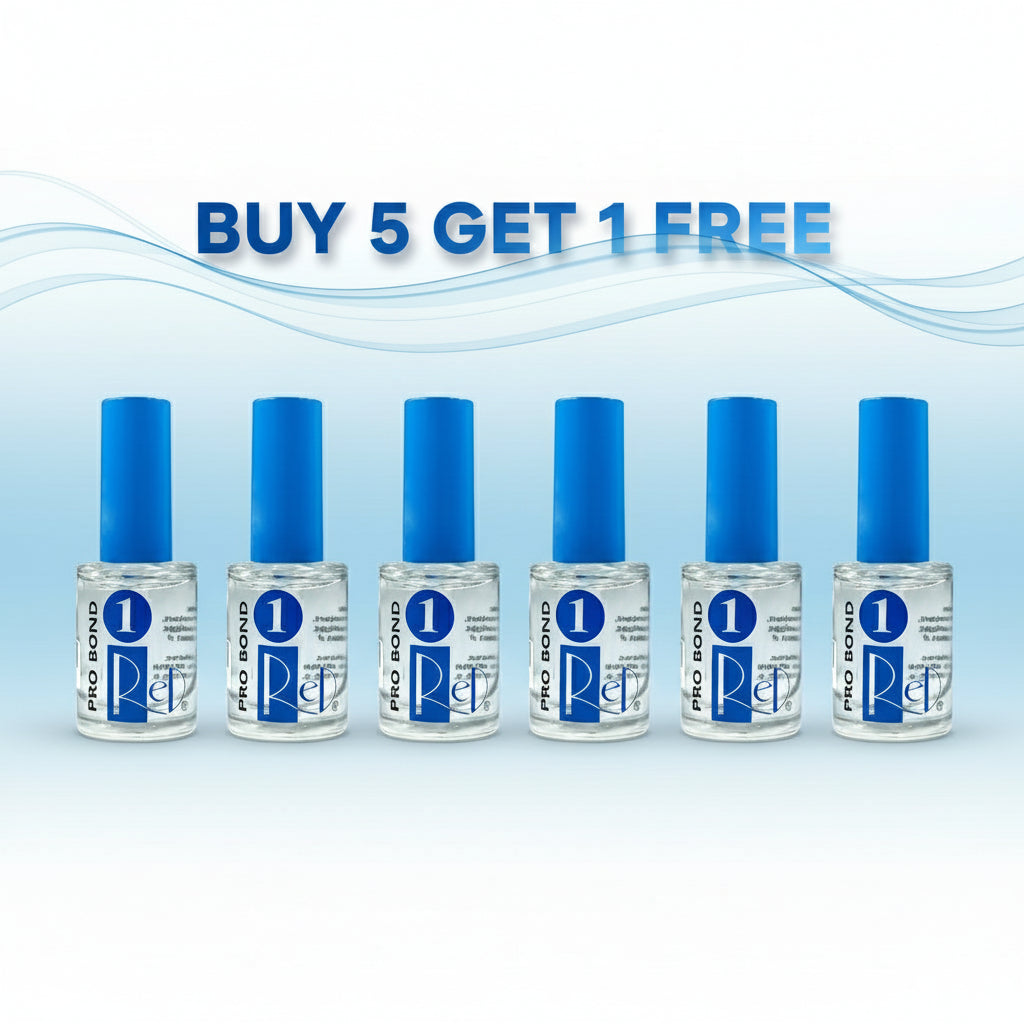 RED NAIL ESSENTIAL DIP 0.5OZ. - PRO BOND #1