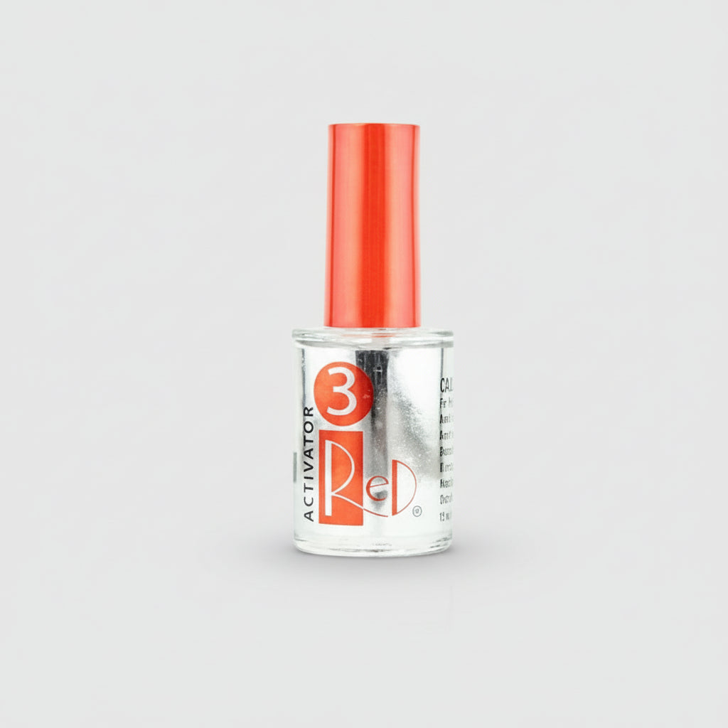 RED NAIL ESSENTIAL DIP 0.5OZ. - ACTIVATOR #3