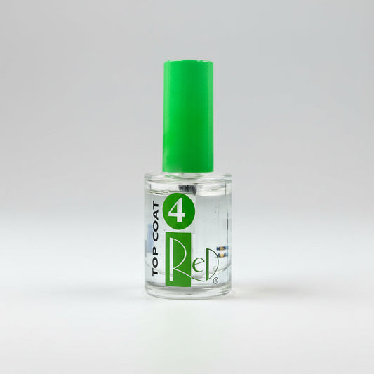 RED NAIL ESSENTIAL DIP 0.5OZ. - TOP COAT #4