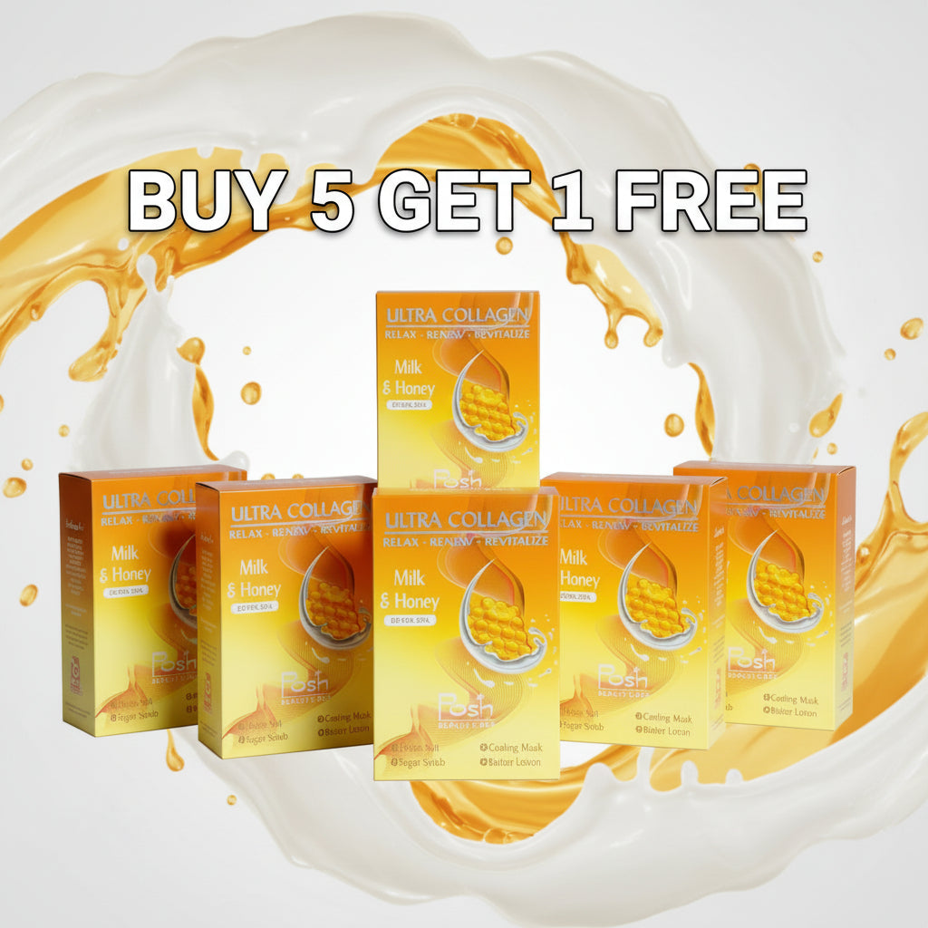 POSH ULTRA COLLAGEN 4-IN-1 - MILK & HONEY